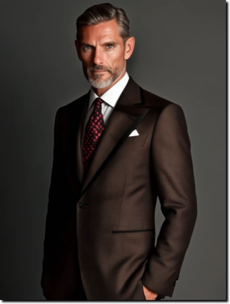 Detailaufnahme: Jacke richten vor dem Portrait